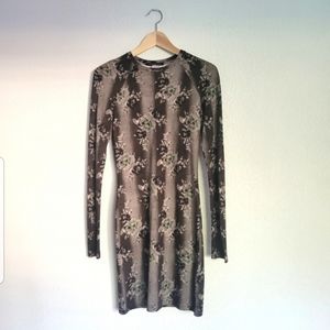 Christopher Kane Bodycon floral dress